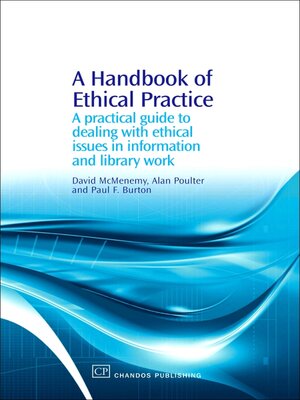 cover image of A Handbook of Ethical Practice
